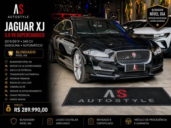 JAGUAR XJ 3.0 R-SPORT SUPERCHARGED V6 24V GASOLINA 4P AUTOMÁTICO